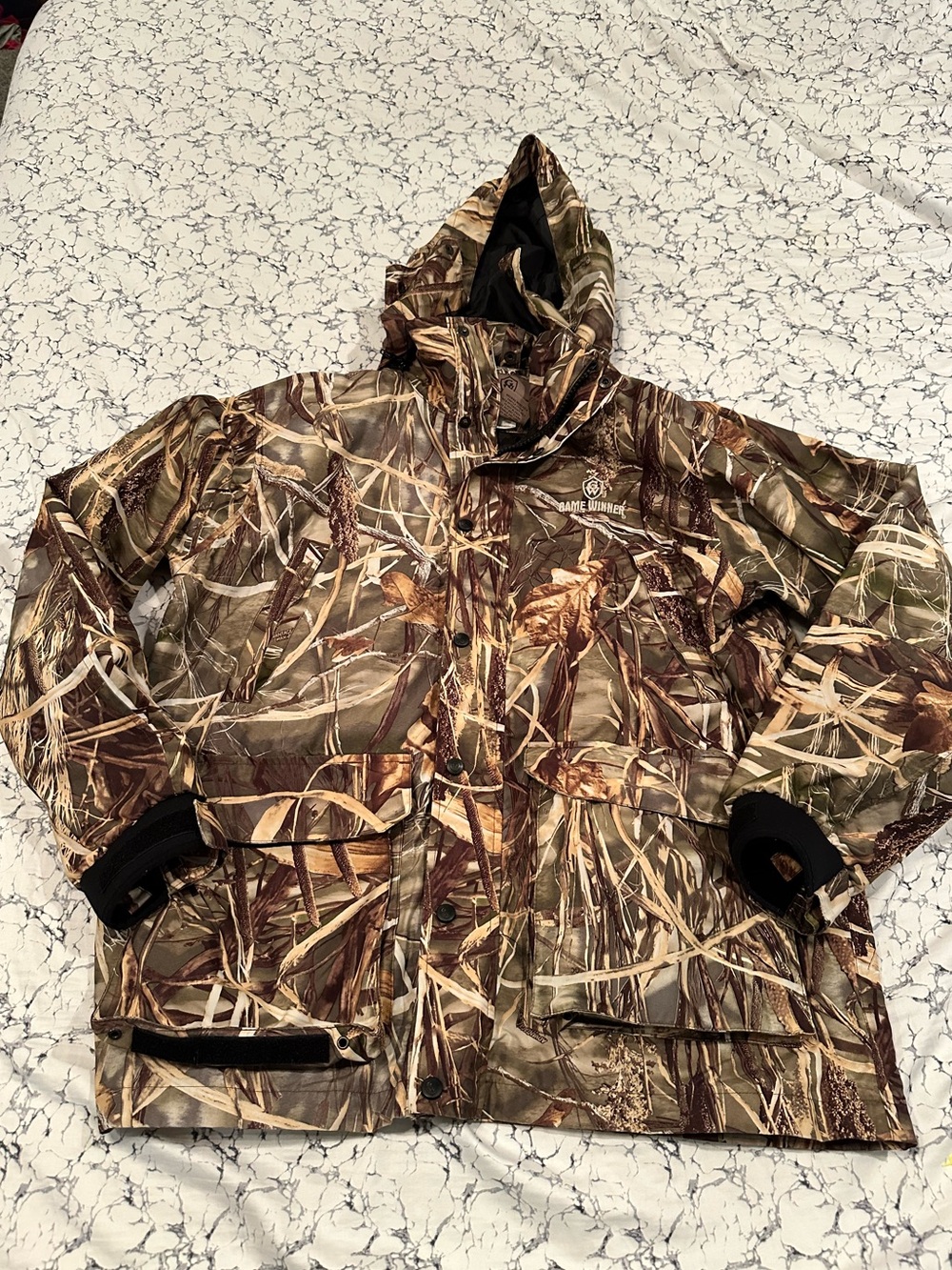 Game Winner Waterproof Hunting Jacket with Hood
